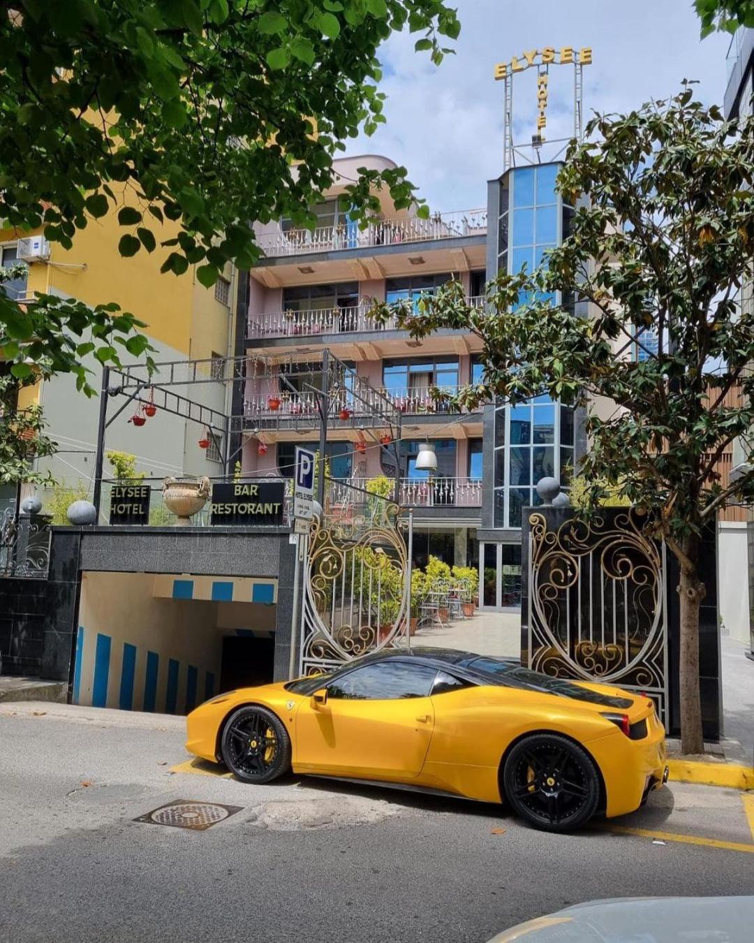 Hotel Elysee Тирана Екстер'єр фото